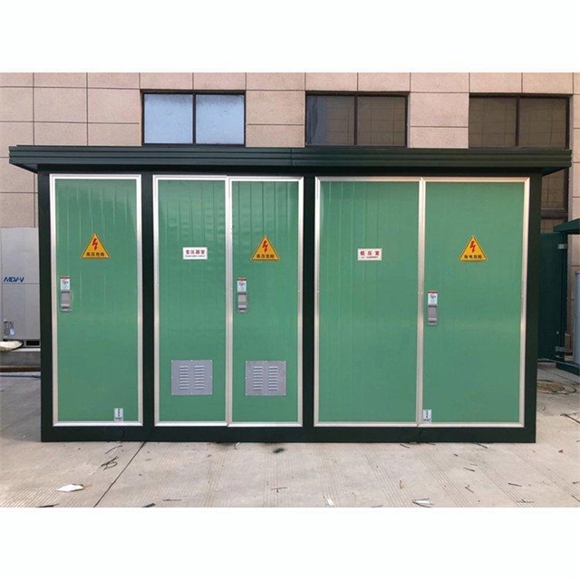 枣庄1600KVA欧式箱式变压器